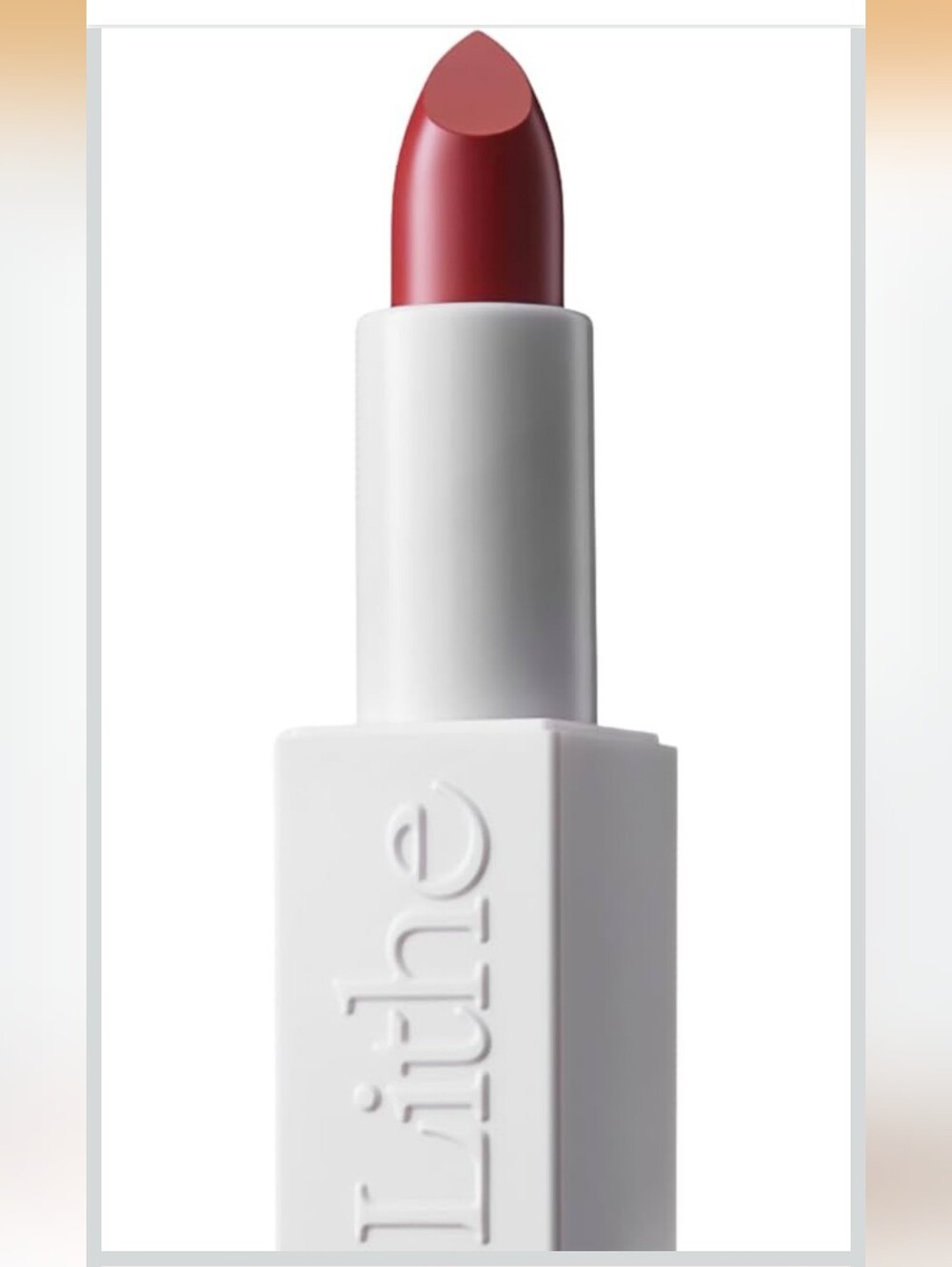 Lithe Beauty Nourish And Glow Lipstick In Peony New